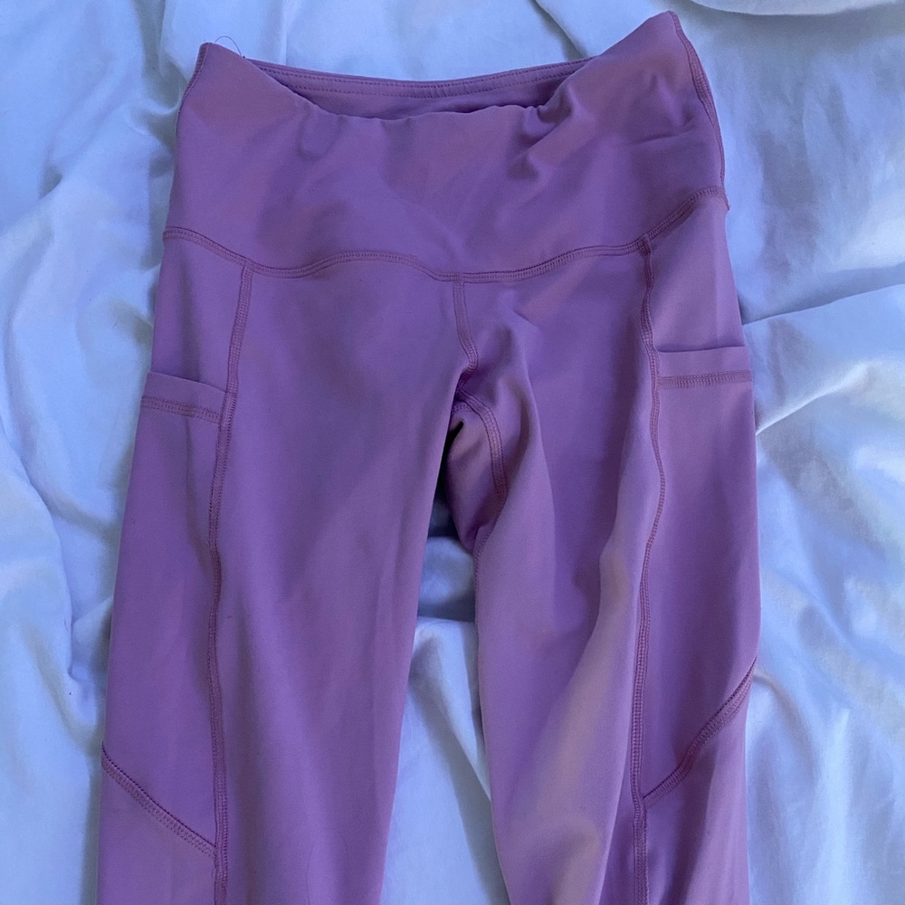 Pink Leggings w/ pockets